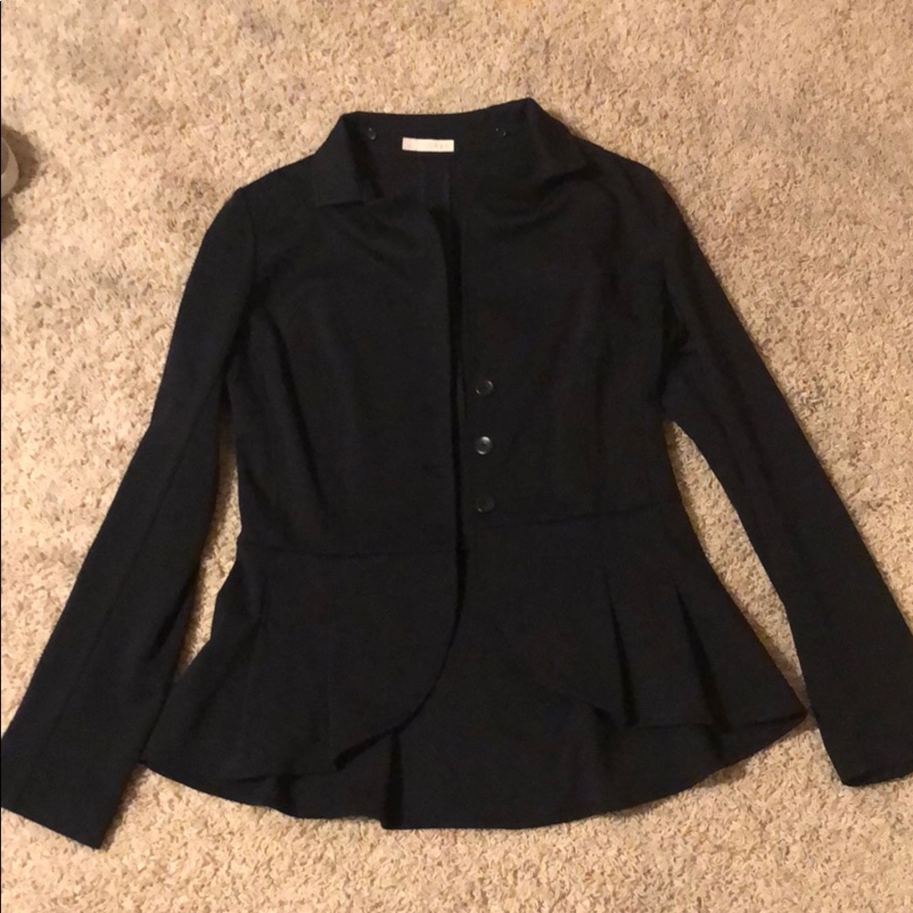Hinge Size Large Black Blazer Gently Used